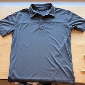 Youth Boys Travis Mathew Golf Polo Shirt, Sz. L
